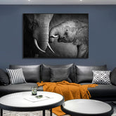 Toile - Elephant Love